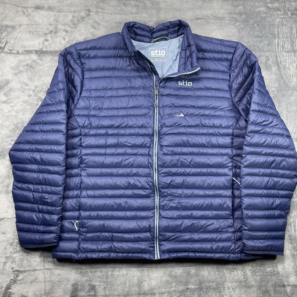 Stio Pinion Down Sweater Mountain Shadow 1920L24F0011 Navy Mens Size XXL